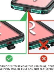 REDPEPPER Dot+ Series For iPhone 15 Pro Max Case IP68 Waterproof Clear Phone Cover | Compatible with MagSafe by The Case Factory