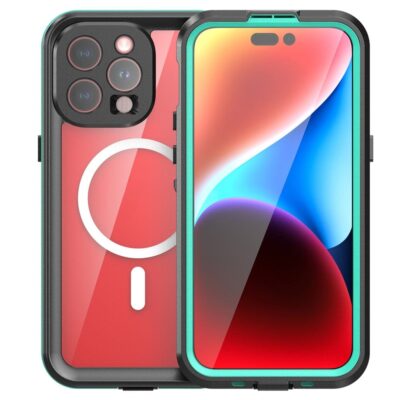 REDPEPPER Dot+ Series For iPhone 15 Pro Max Case IP68 Waterproof Clear Phone Cover | Compatible with MagSafe by The Case Factory