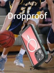 REDPEPPER Dot+ Series For iPhone 15 Pro Max Case IP68 Waterproof Clear Phone Cover | Compatible with MagSafe by The Case Factory