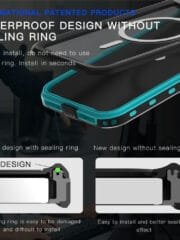 REDPEPPER Dot+ Series For iPhone 15 Plus Case IP68 Waterproof Clear Phone Cover | Compatible with MagSafe by The Case Factory