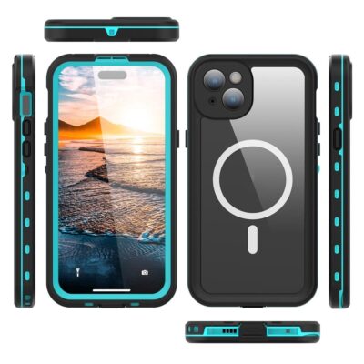 REDPEPPER Dot+ Series For iPhone 15 Plus Case IP68 Waterproof Clear Phone Cover | Compatible with MagSafe by The Case Factory