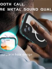 REDPEPPER Dot+ Series For iPhone 15 Phone Case IP68 Waterproof Clear Phone Cover | Compatible with MagSafe by The Case Factory