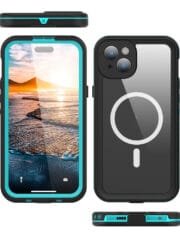 REDPEPPER Dot+ Series For iPhone 15 Phone Case IP68 Waterproof Clear Phone Cover | Compatible with MagSafe by The Case Factory