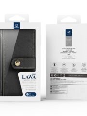 DUX DUCIS Lawa Series For Samsung Galaxy S25+ Case Detachable Zipper Wallet Magnetic Cowhide Leather Cover by The Case Factory