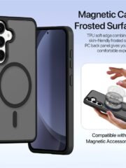 DUX DUCIS Lawa Series For Samsung Galaxy S25+ Case Detachable Zipper Wallet Magnetic Cowhide Leather Cover by The Case Factory