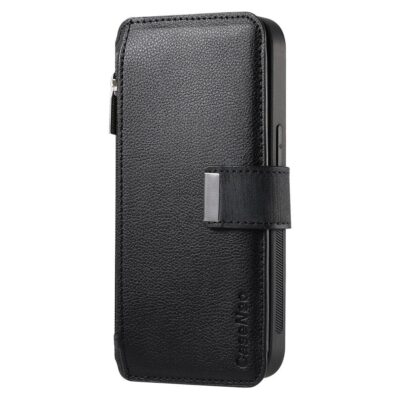 CASENEO MW-02 For Samsung Galaxy S25+ Magnetic Case Detachable Leather Wallet Phone Cover by The Case Factory
