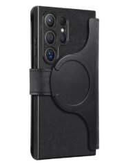 CASENEO MW-02 For Samsung Galaxy S25 Ultra Magnetic Case Detachable Zipper Wallet Leather Phone Cover by The Case Factory