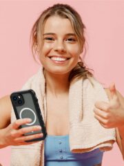 REDPEPPER Dot+ Series For iPhone 14 Plus Case IP68 Waterproof Clear Phone Cover | Compatible with MagSafe by The Case Factory