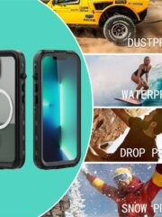 REDPEPPER Dot+ Series For iPhone 14 Plus Case IP68 Waterproof Clear Phone Cover | Compatible with MagSafe by The Case Factory