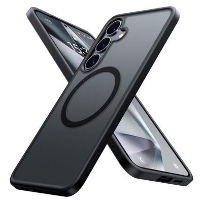 TORRAS Guardian-Mag Series For Samsung Galaxy S25 Case Skin-Touch Matte Phone Cover | Compatible with MagSafe As Shown Samsung Galaxy S25 by The Case Factory