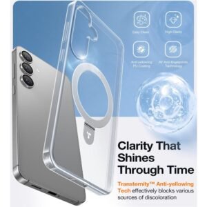 TORRAS Ostand Q1 Guardian Series for Samsung Galaxy S25+ Case Kickstand Phone Cover | Compatible with MagSafe by The Case Factory