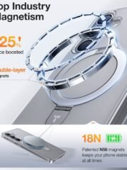 TORRAS Ostand Q1 Guardian Series for Samsung Galaxy S25+ Case Kickstand Phone Cover | Compatible with MagSafe by The Case Factory