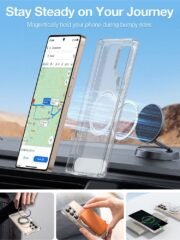 TORRAS Ostand L1 Series For Samsung Galaxy S25 Ultra Case Kickstand Phone Cover | Compatible with MagSafe by The Case Factory