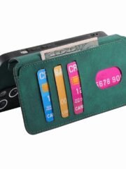 CASENEO MW-03 For Samsung Galaxy S24 FE Magnetic Case with Detachable Wallet Leather Phone Cover by The Case Factory