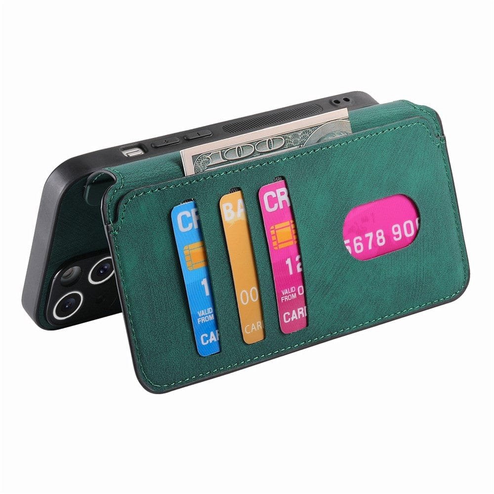 CASENEO MW-03 For Samsung Galaxy S24 FE Magnetic Case with Detachable Wallet Leather Phone Cover by The Case Factory