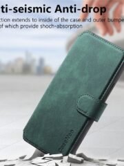 CASENEO MW-03 For Samsung Galaxy S24 FE Magnetic Case with Detachable Wallet Leather Phone Cover by The Case Factory