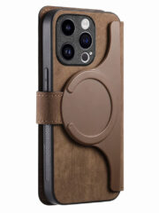 CASENEO MW-03 For iPhone 14 Pro Case Magnetic Detachable Wallet Leather Flip Phone Cover by The Case Factory