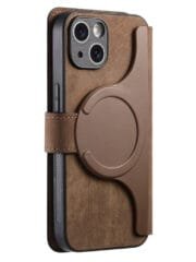 CASENEO MW-03 For iPhone 14 Plus Case Magnetic Detachable Wallet Leather Flip Phone Cover by The Case Factory
