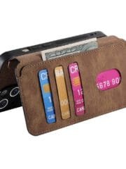 CASENEO MW-03 For iPhone 14 Plus Case Magnetic Detachable Wallet Leather Flip Phone Cover by The Case Factory