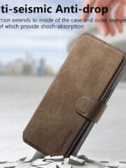 CASENEO MW-03 For iPhone 14 Plus Case Magnetic Detachable Wallet Leather Flip Phone Cover by The Case Factory