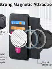 CASENEO MW-03 For iPhone 13 Case Magnetic Detachable Wallet Leather Flip Phone Cover by The Case Factory