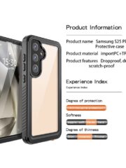 REDPEPPER FS / FM Series For Samsung Galaxy S25+ IP68 Waterproof Case Shockproof Phone Cover by The Case Factory