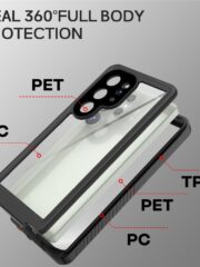 REDPEPPER FS / FM Series For Samsung Galaxy S25 Ultra IP68 Waterproof Case Shockproof Phone Cover by The Case Factory