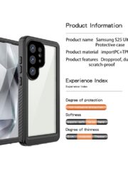 REDPEPPER FS / FM Series For Samsung Galaxy S25 Ultra IP68 Waterproof Case Shockproof Phone Cover by The Case Factory