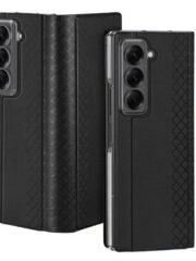 DUX DUCIS Bril Series For Samsung Galaxy Z Fold Special Edition Case with Card Slot Leather Phone Cover Stand by The Case Factory