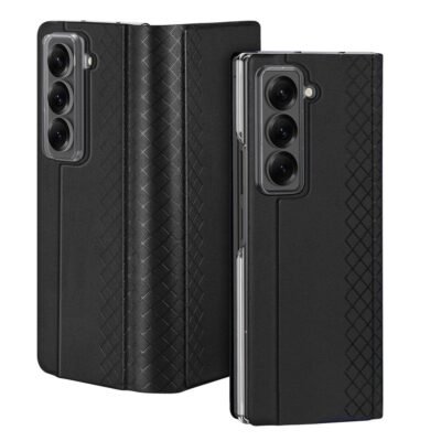 DUX DUCIS Bril Series For Samsung Galaxy Z Fold Special Edition Case with Card Slot Leather Phone Cover Stand by The Case Factory