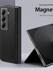 DUX DUCIS Bril Series For Samsung Galaxy Z Fold Special Edition Case with Card Slot Leather Phone Cover Stand by The Case Factory