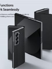 DUX DUCIS Bril Series For Samsung Galaxy Z Fold Special Edition Case with Card Slot Leather Phone Cover Stand by The Case Factory
