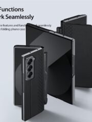 DUX DUCIS Bril Series For Samsung Galaxy Z Fold Special Edition Case Leather Stand Phone Cover with Pen Holder by The Case Factory