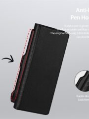 DUX DUCIS Bril Series For Samsung Galaxy Z Fold Special Edition Case Leather Stand Phone Cover with Pen Holder by The Case Factory