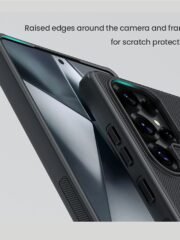 NILLKIN Frosted Shield Pro for Samsung Galaxy S25 Ultra Case Compatible with MagSafe PC-TPU Phone Cover by The Case Factory