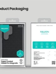 NILLKIN Frosted Shield Pro for Samsung Galaxy S25 Ultra Case Compatible with MagSafe PC-TPU Phone Cover by The Case Factory