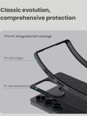 NILLKIN Frosted Shield Pro for Samsung Galaxy S25 Ultra Case Compatible with MagSafe PC-TPU Phone Cover by The Case Factory