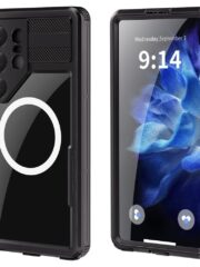 REDPEPPER For Samsung Galaxy S25 Ultra IP68 Waterproof Magnetic Case Clear Phone Cover by The Case Factory