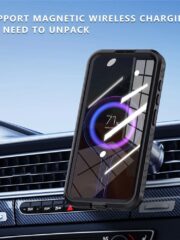 REDPEPPER For Samsung Galaxy S25 IP68 Waterproof Magnetic Case Clear Phone Cover by The Case Factory