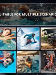 REDPEPPER For Samsung Galaxy S25 IP68 Waterproof Magnetic Case Clear Phone Cover by The Case Factory