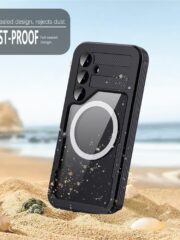 REDPEPPER For Samsung Galaxy S25 IP68 Waterproof Magnetic Case Clear Phone Cover by The Case Factory