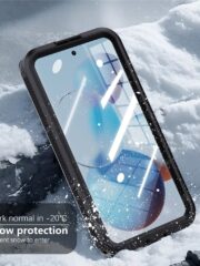 REDPEPPER For Samsung Galaxy S25 IP68 Waterproof Magnetic Case Clear Phone Cover by The Case Factory