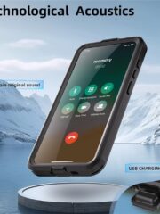 REDPEPPER For Samsung Galaxy S25+ IP68 Waterproof Magnetic Case Clear Phone Cover by The Case Factory