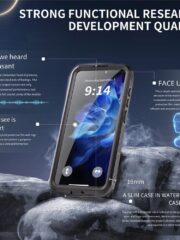 REDPEPPER For Samsung Galaxy S25+ IP68 Waterproof Magnetic Case Clear Phone Cover by The Case Factory