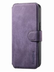 CASENEO MW-03 For iPhone 14 Pro Max Case Magnetic Detachable Wallet Leather Flip Phone Cover by The Case Factory