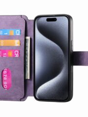 CASENEO MW-03 For iPhone 14 Pro Max Case Magnetic Detachable Wallet Leather Flip Phone Cover by The Case Factory