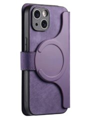 CASENEO MW-03 For iPhone 14 Plus Case Magnetic Detachable Wallet Leather Flip Phone Cover by The Case Factory