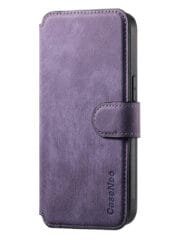 CASENEO MW-03 For iPhone 15 Plus Case Magnetic Detachable Wallet Leather Flip Phone Cover by The Case Factory