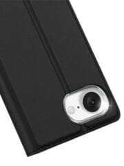 DUX DUCIS Skin Pro Series For iPhone 16e Case Leather Stand Cover Card Holder by The Case Factory