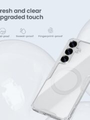 NILLKIN Pro Series for Samsung Galaxy S25 Case TPU-PC Clear Phone Cover | Compatible with MagSafe by The Case Factory